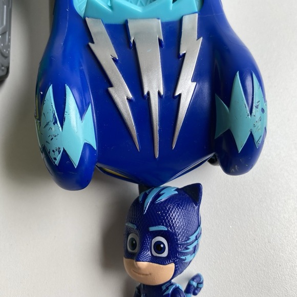 Pj Mask Figures and‎ Toy Lot 3 Vehicles Catboy, Owlette, Gekko - Picture 5 of 5